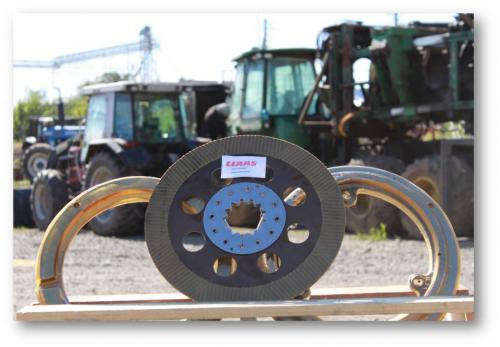 Reparación freno tractor class.